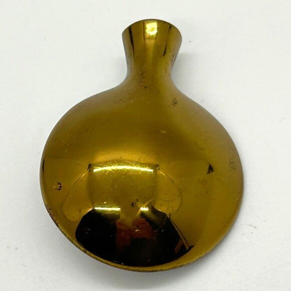 Vintay Posey Holder Brooch Gold-tone With C-Clasp Floral Decorative Accessory - Picture 1 of 12